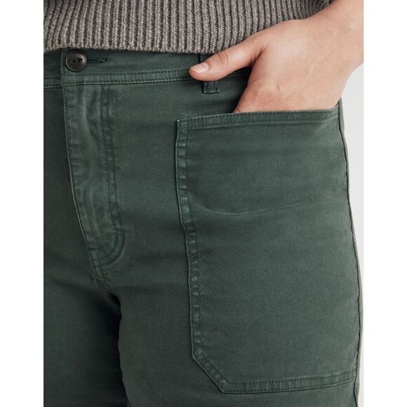 MADEWELL Old Spruce The  '90s Straight Cargo Pant in Garment-Dyed Canvas NWOT 29 - Picture 6 of 8